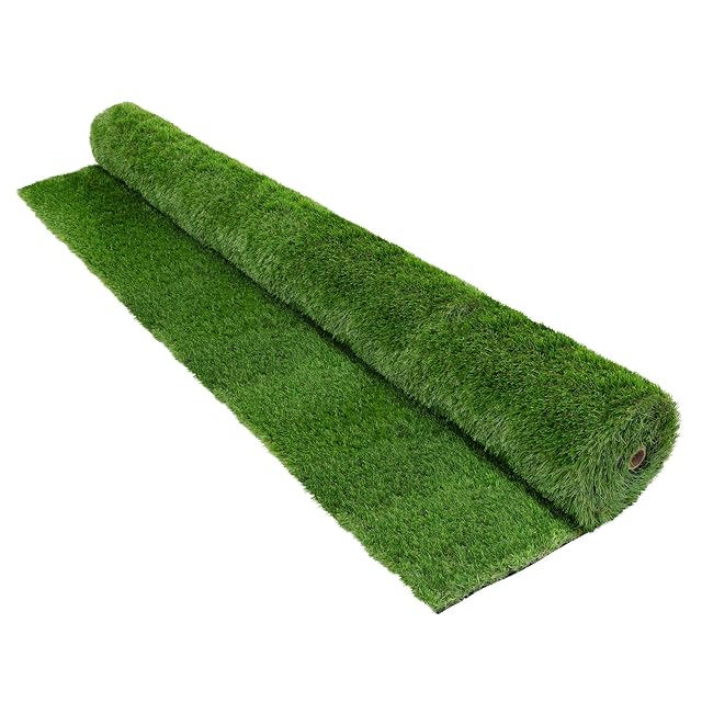 Tall four-colour artificial grass roll