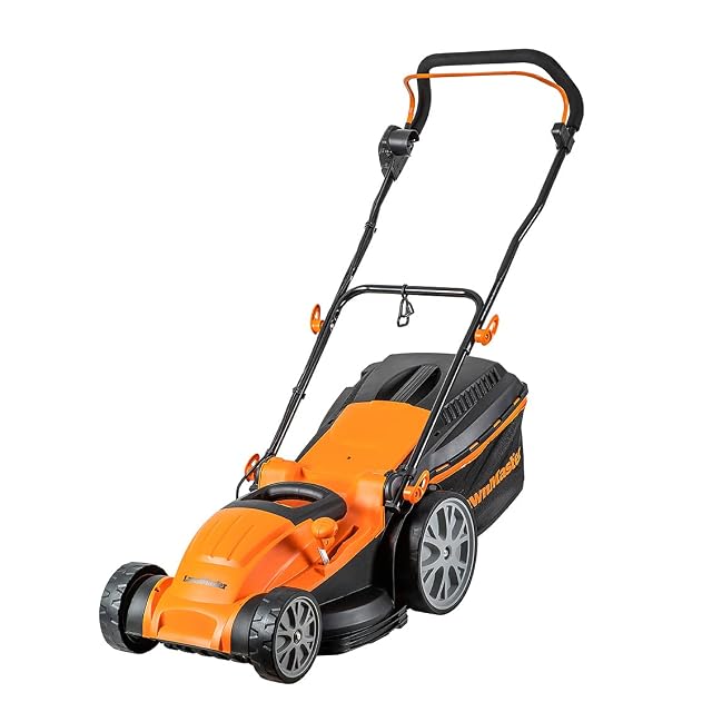 LawnMaster MEB1840M-03 corded electric lawnmower with a 40 cm cutting width