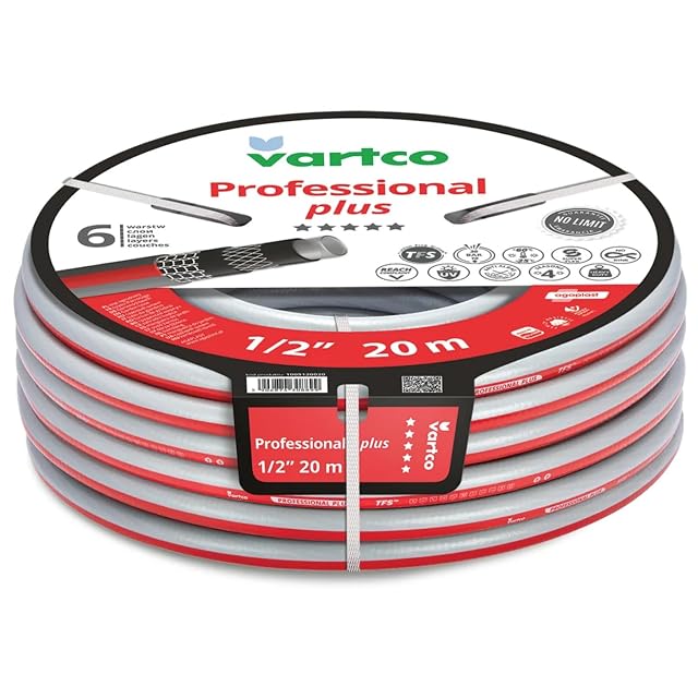 Vartco Professional Plus six-layer garden hose
