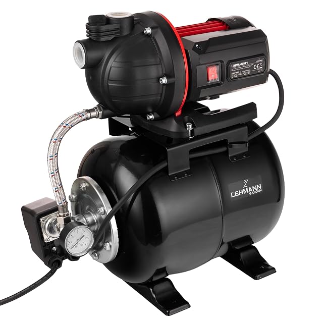 LEHMANN HP1 booster set with a 19-litre steel pressure vessel and gauge