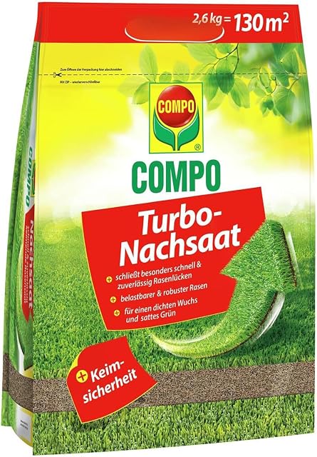 COMPO Turbo overseeding lawn seed 2.6 kg box