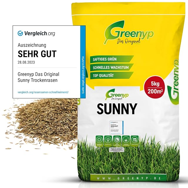 Five kilogram sack of drought-tolerant lawn seed