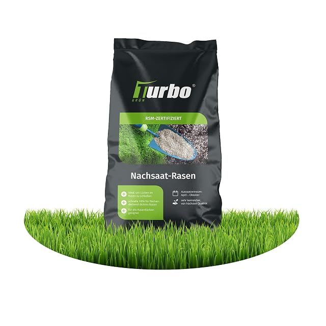Bag of overseeding lawn mix for 50 square metres