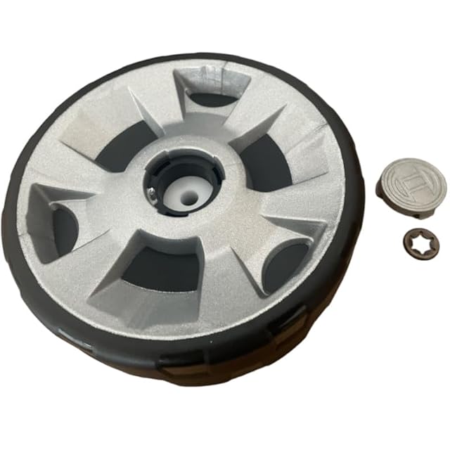 Bosch genuine rear replacement wheel for Rotak lawnmowers