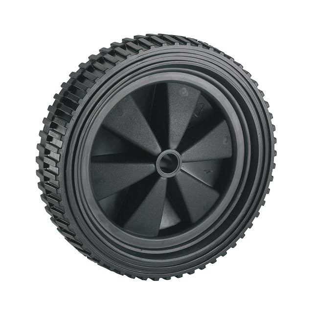 Dörner + Helmer 150 mm PVC wheel with plastic rim and lug tread