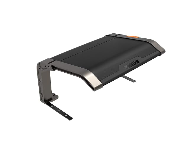 WORX WA0810 robot mower garage with a hinged roof