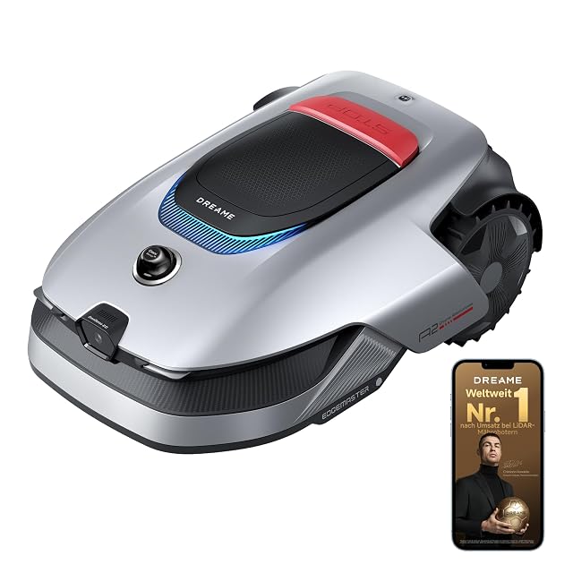 DREAME A2 1200 robot lawnmower with 3D sensing and an HDR camera