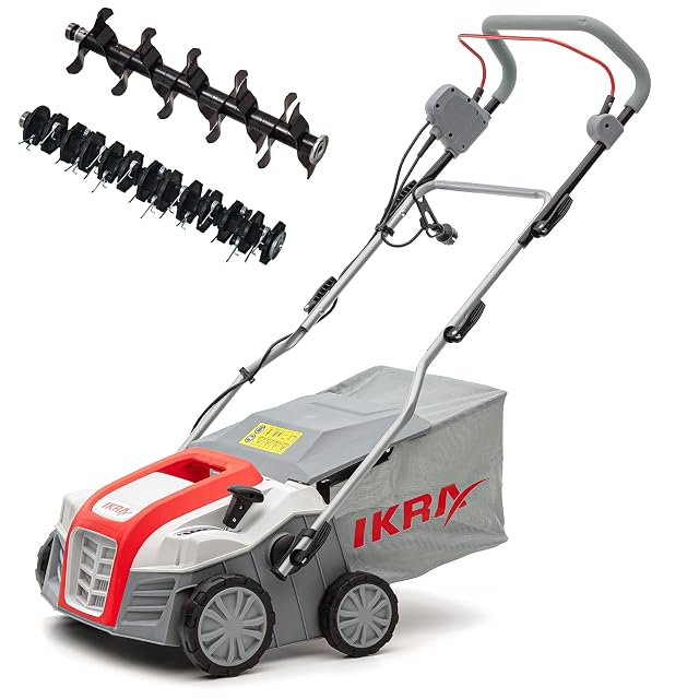 IKRA IEVL 2000 electric scarifier with a 40 cm working width and interchangeable rollers