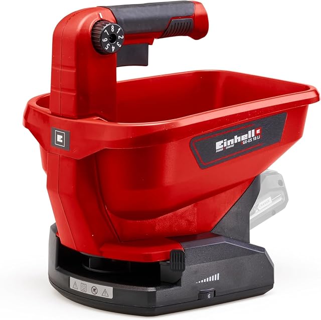 Einhell handheld battery-powered spreader